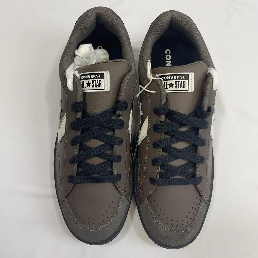 Converse Pro Blaze Sneaker Mens 10.5 Engine Smoke Black Classic Leather Gum Sole